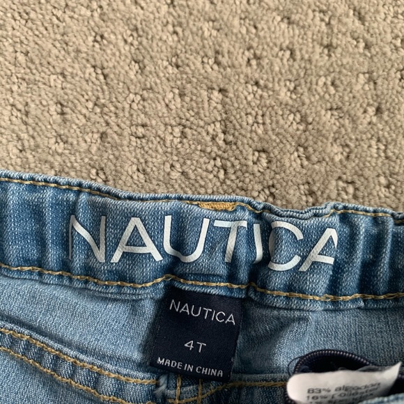 EUC girls Nautica denim shorts size 4T - Picture 3 of 4